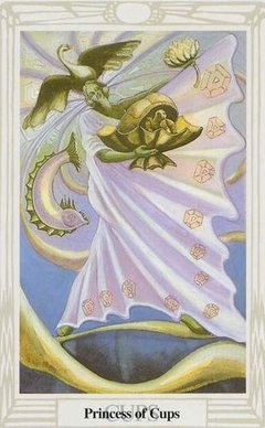 Principessa di Coppe Tarocchi Crowley Thoth
