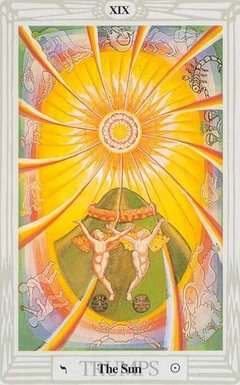 Sole Tarocchi Crowley Thoth